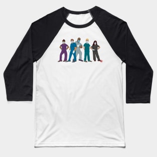 Not All Heroes Wear Capes (Covid 19 Healthcare) Baseball T-Shirt